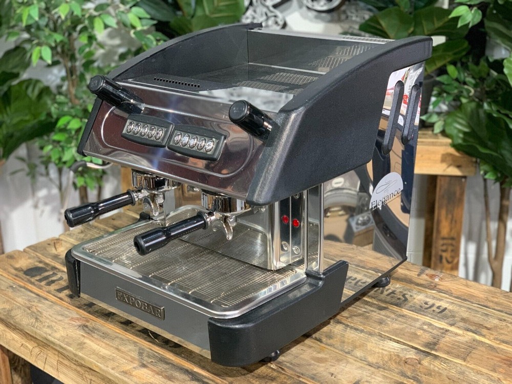 EXPOBAR ELEGANCE COMPACT 2 GROUP STAINLESS STEEL