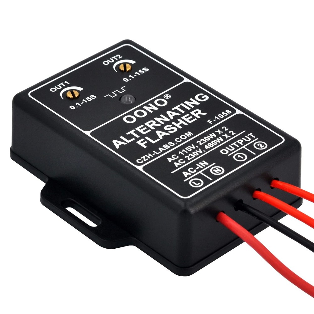 AC 100-240V 2A Dual Output Alternating Flasher Module