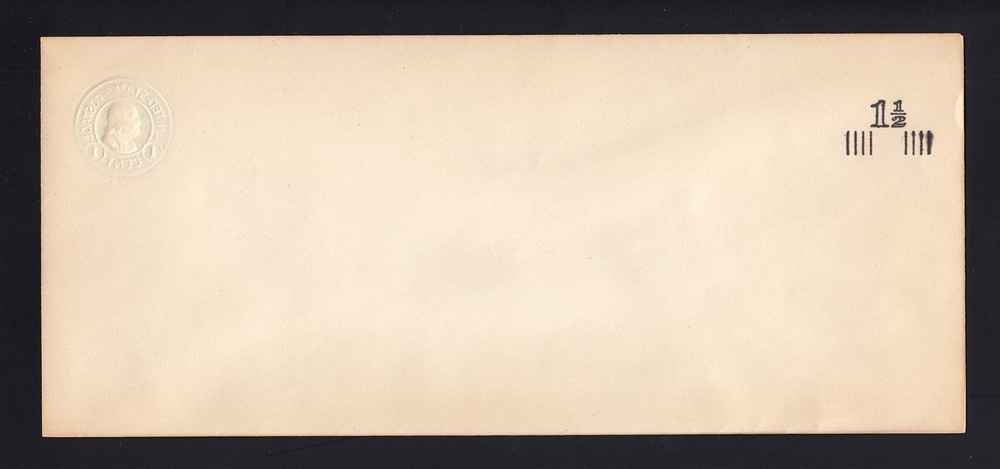 U515, UPSS #3215-24 Mint Envelope - REVERSE FOLDING