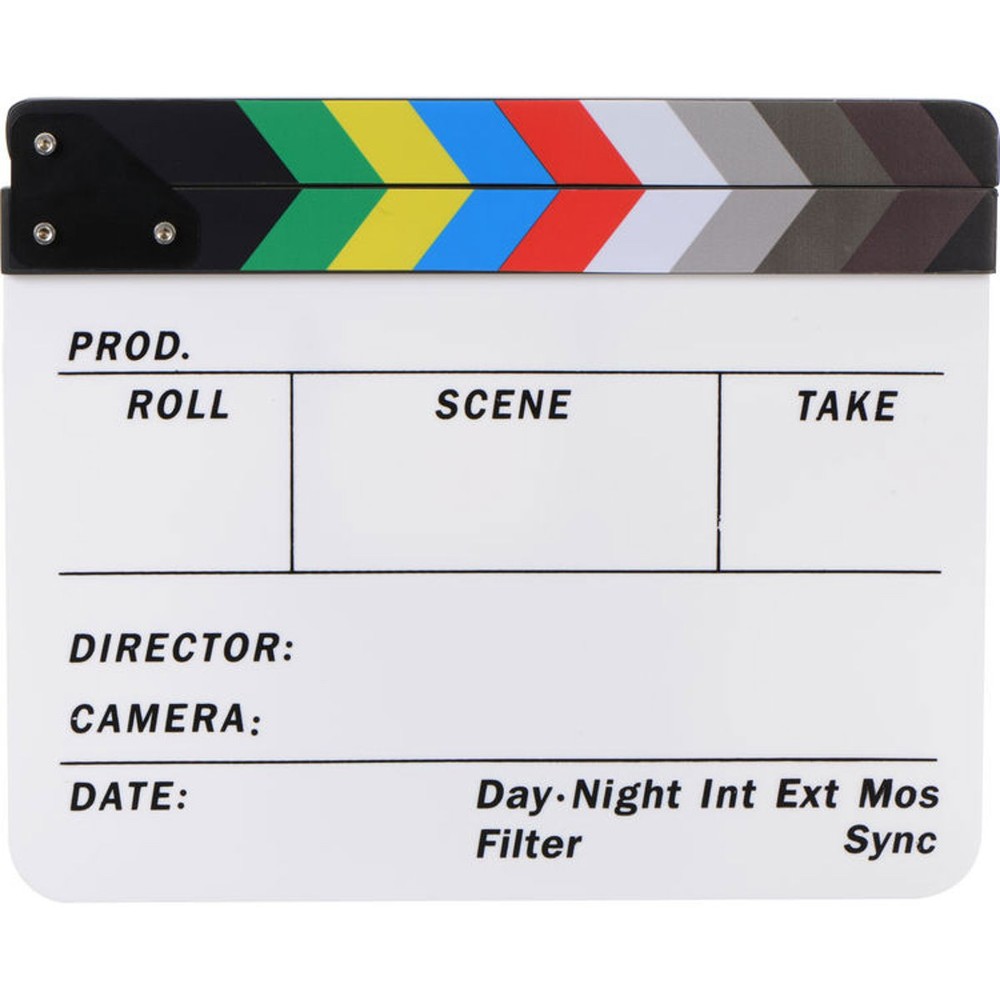DLC Film Clapper Slate