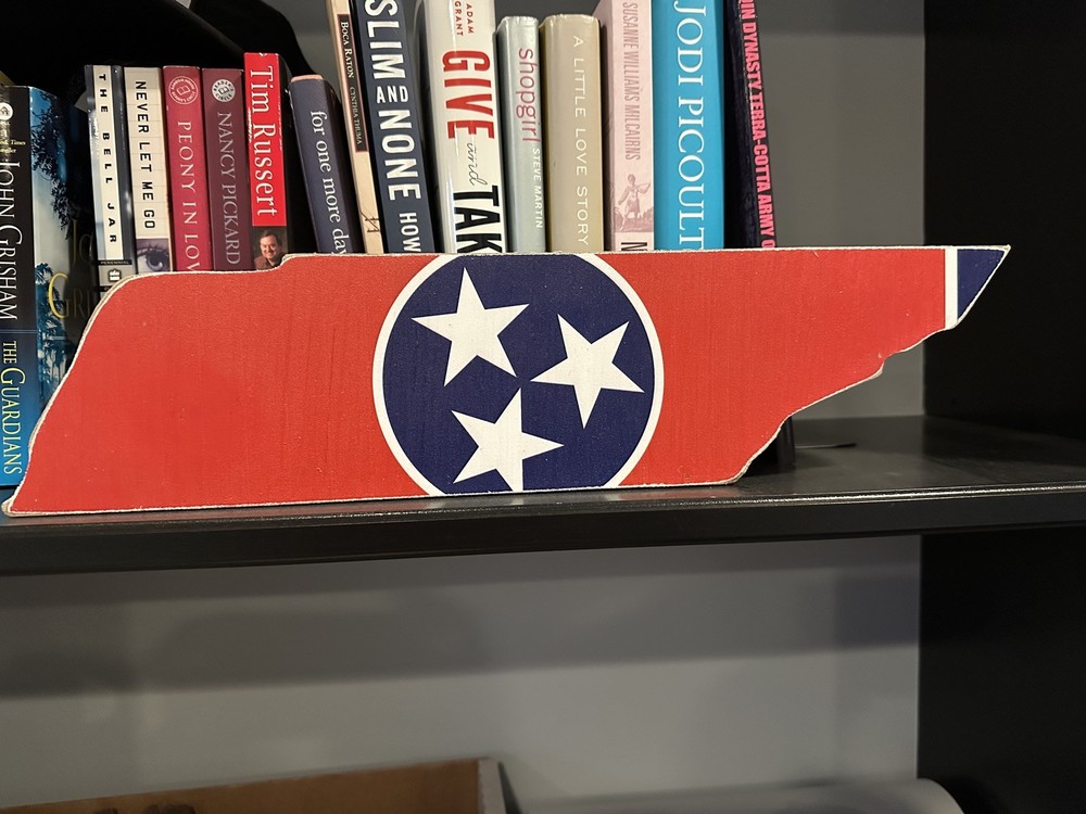Tennessee State Decoration (flag in state shape)