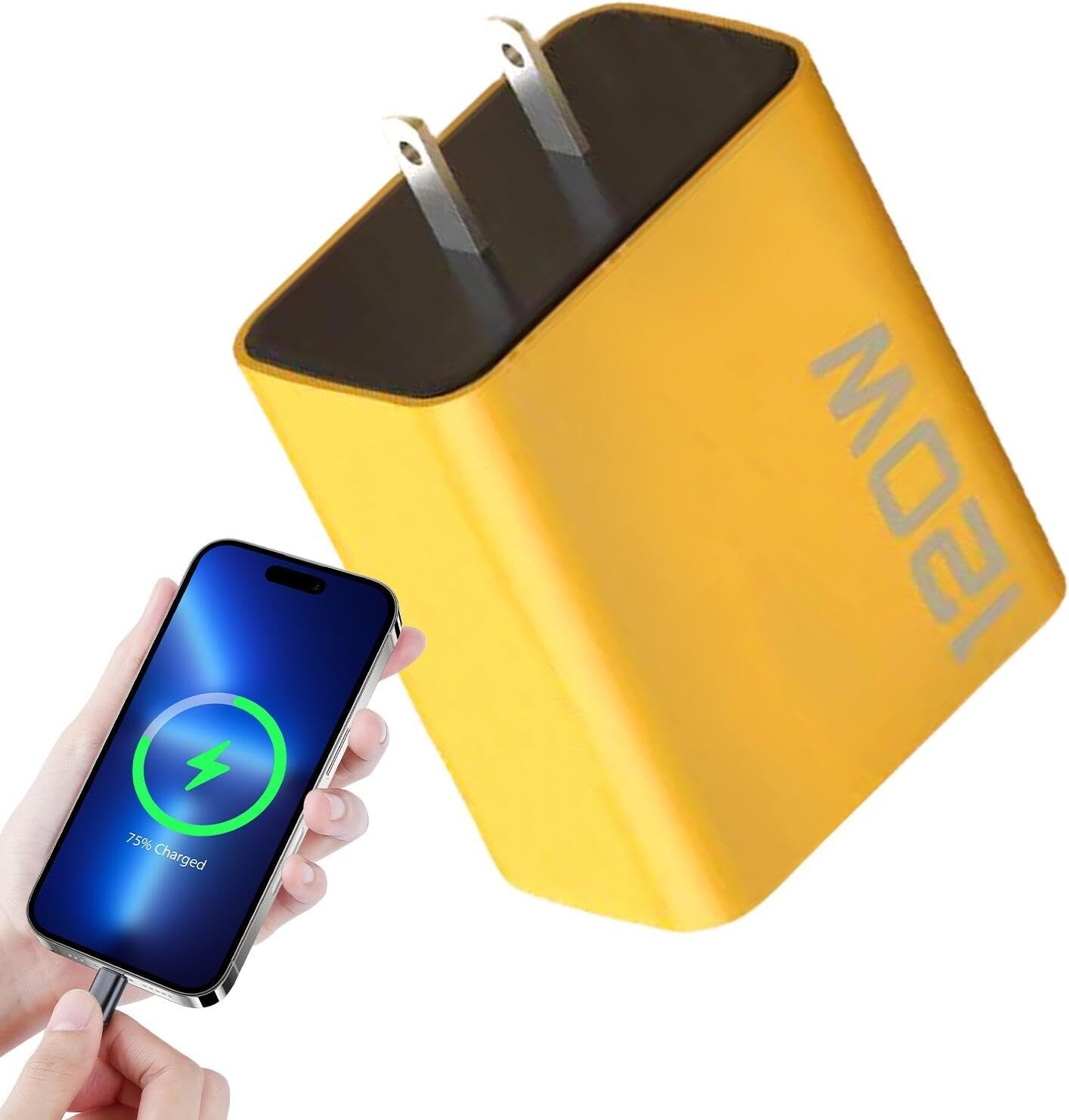 120W 4-Port USB C Fast Wall Charger Block For All Cell Phone iPad Lot