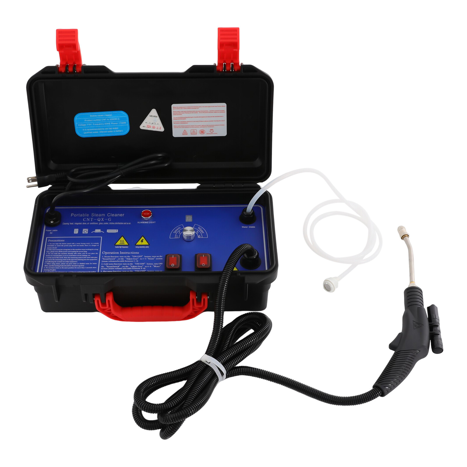 Vehicle Car Detailing Steam Cleaner High Pressure Dirt Removal Cleaning Machine