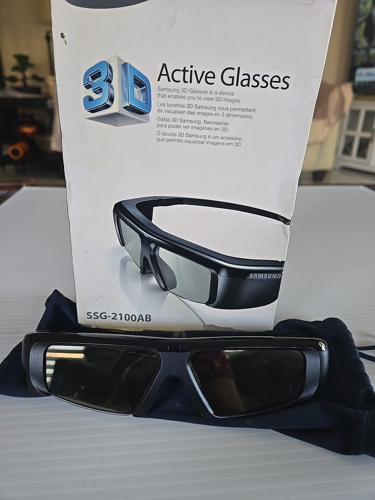 Samsung SSG-2100AB Active 3D Glasses, Original Box