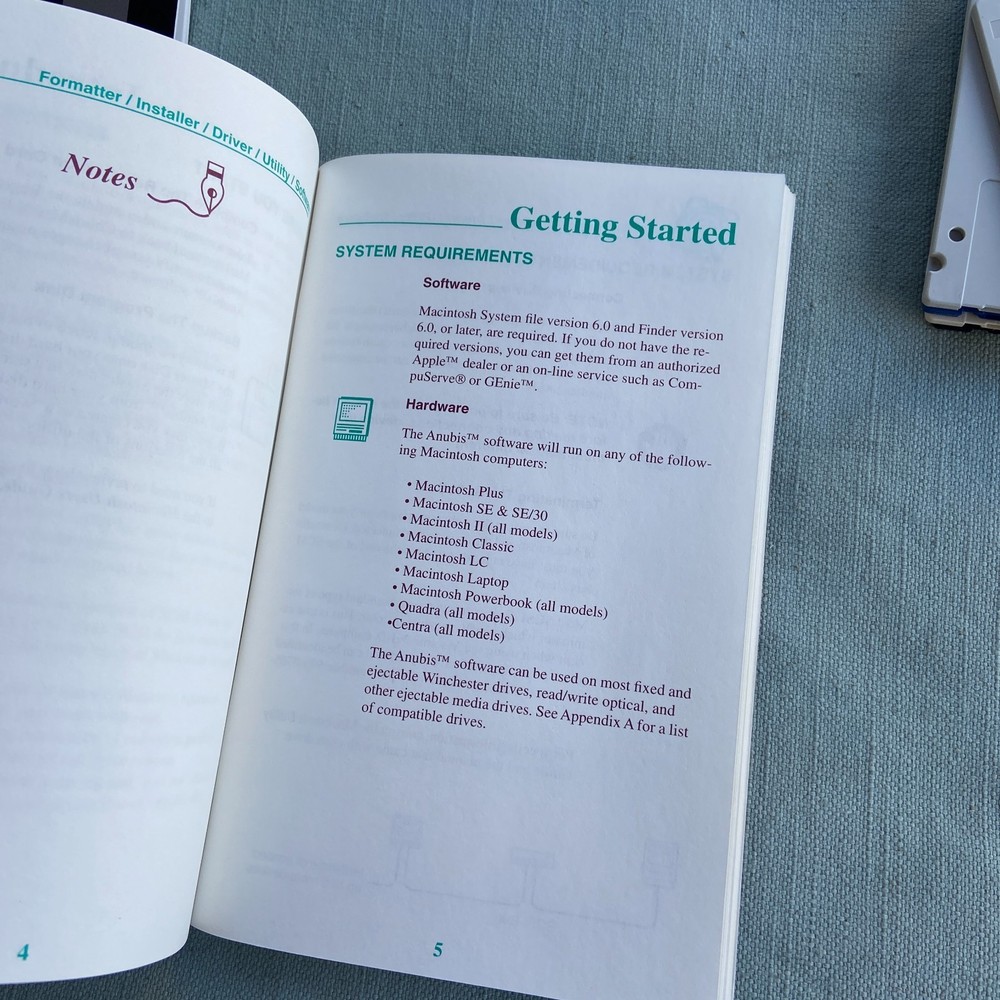 Computer Software Drivers CD Rom Pinnacle Micro RCD PC Anubis Caere Omnitype Aba