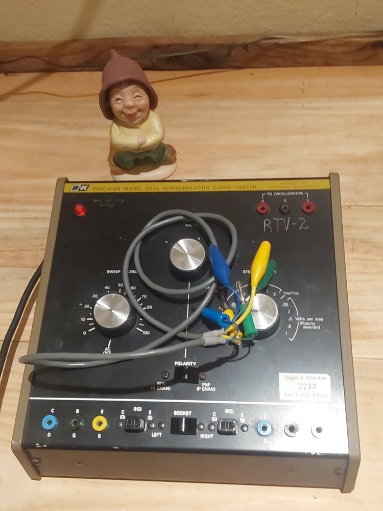 B&K Precision 501a Semiconductor Curve Tracer W/ Cable