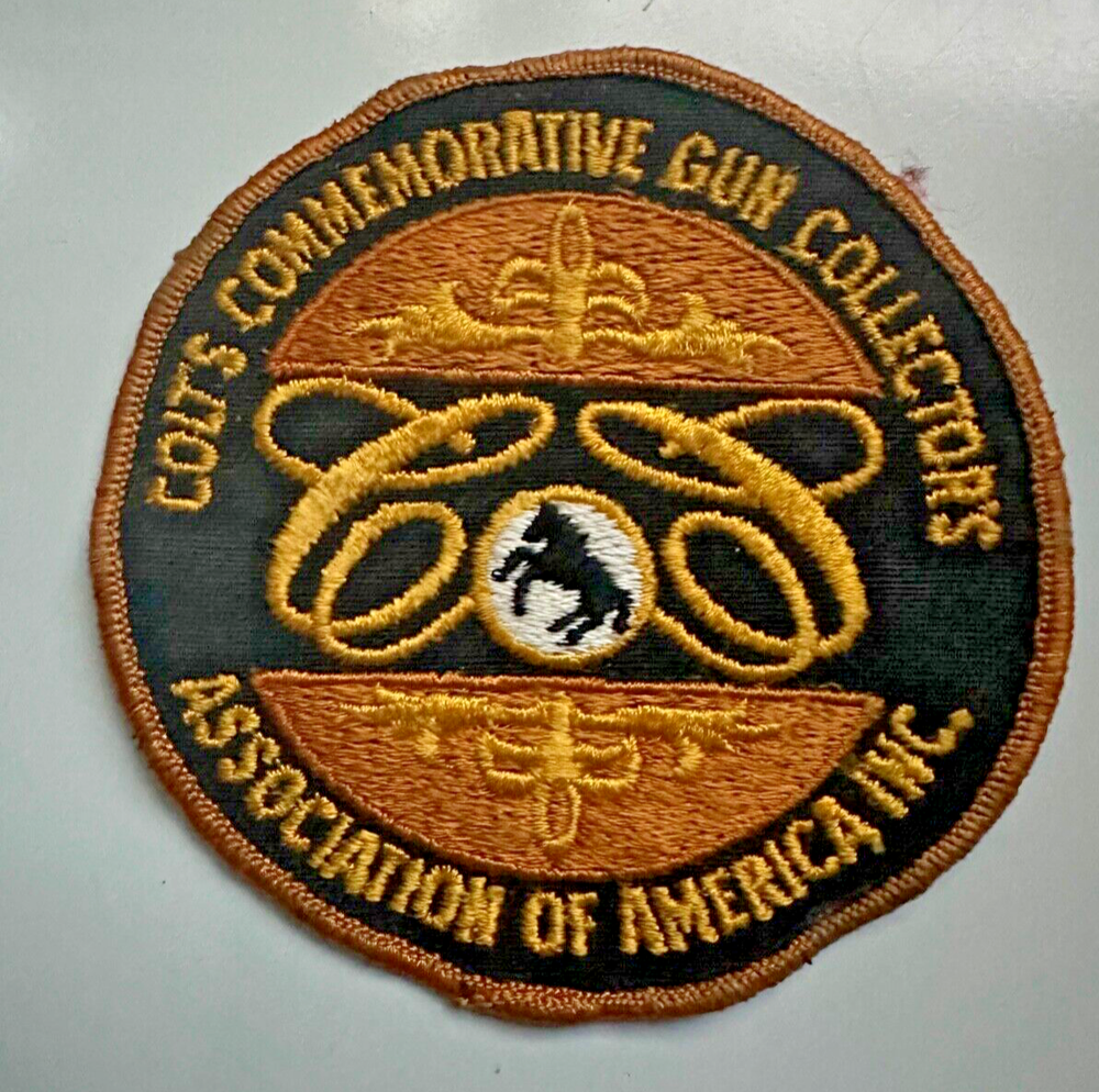 Colts commemorative Gun Collectors Embroidered Sew on Patch