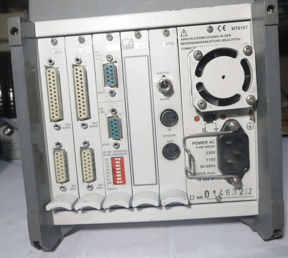 HBM MGCplus with two ML30B measurement cards