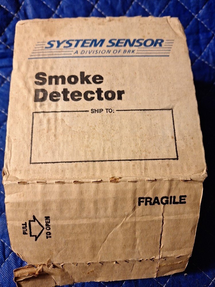 New System Sensor/BRK 1851B Smoke Detector