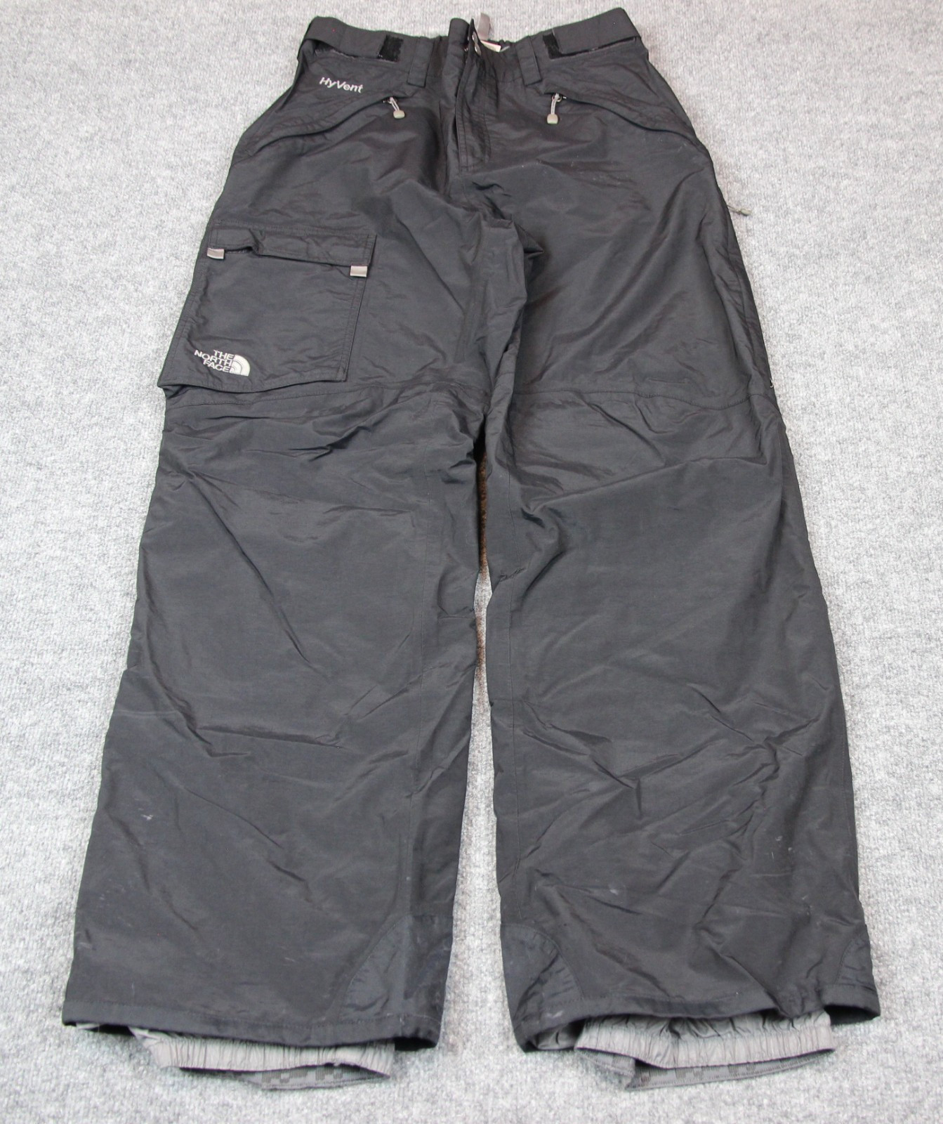 The North Face Snow Pants Men's Large 34X31 DryVent Black Nylon Snowboard Ski