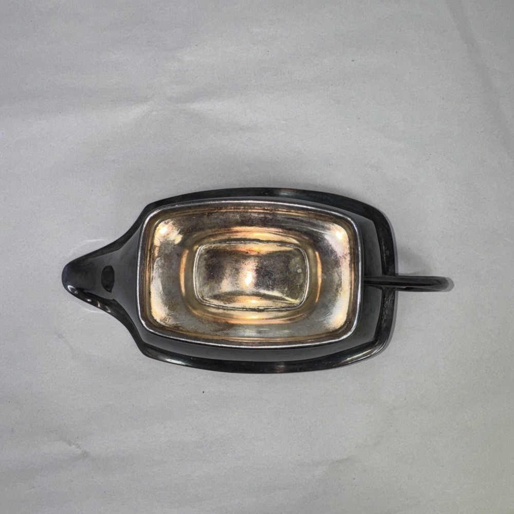 Vintage Silver Plated Gravy Boat