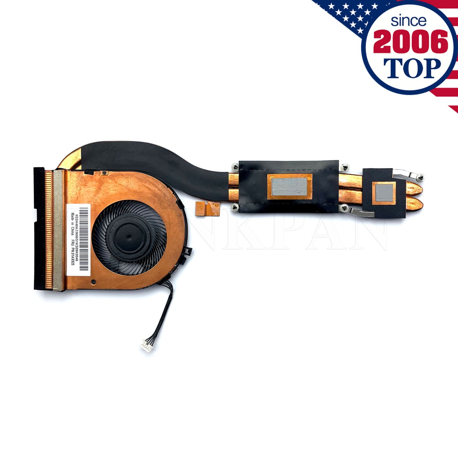 Genuine CPU Fan & Heatsinkl for Lenovo ThinkPad T470 T480 AT169001SS0 01YR202