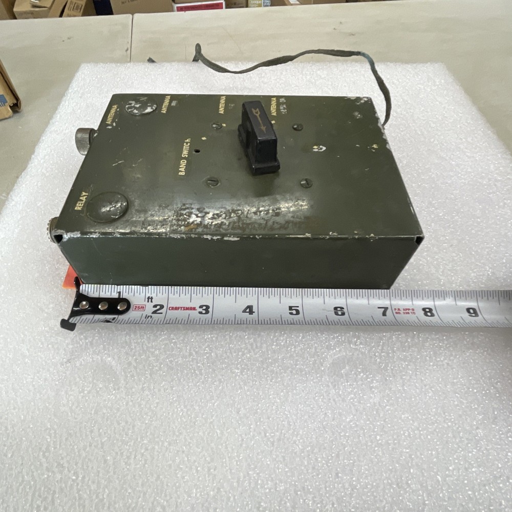 Interconnecting Relay/ Antenna Box Military Electronics