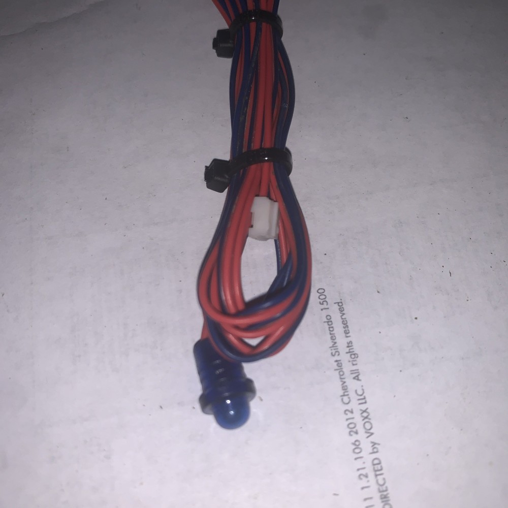 Blue Alarm LED light BRIGHT! Viper Python Clifford NEW!