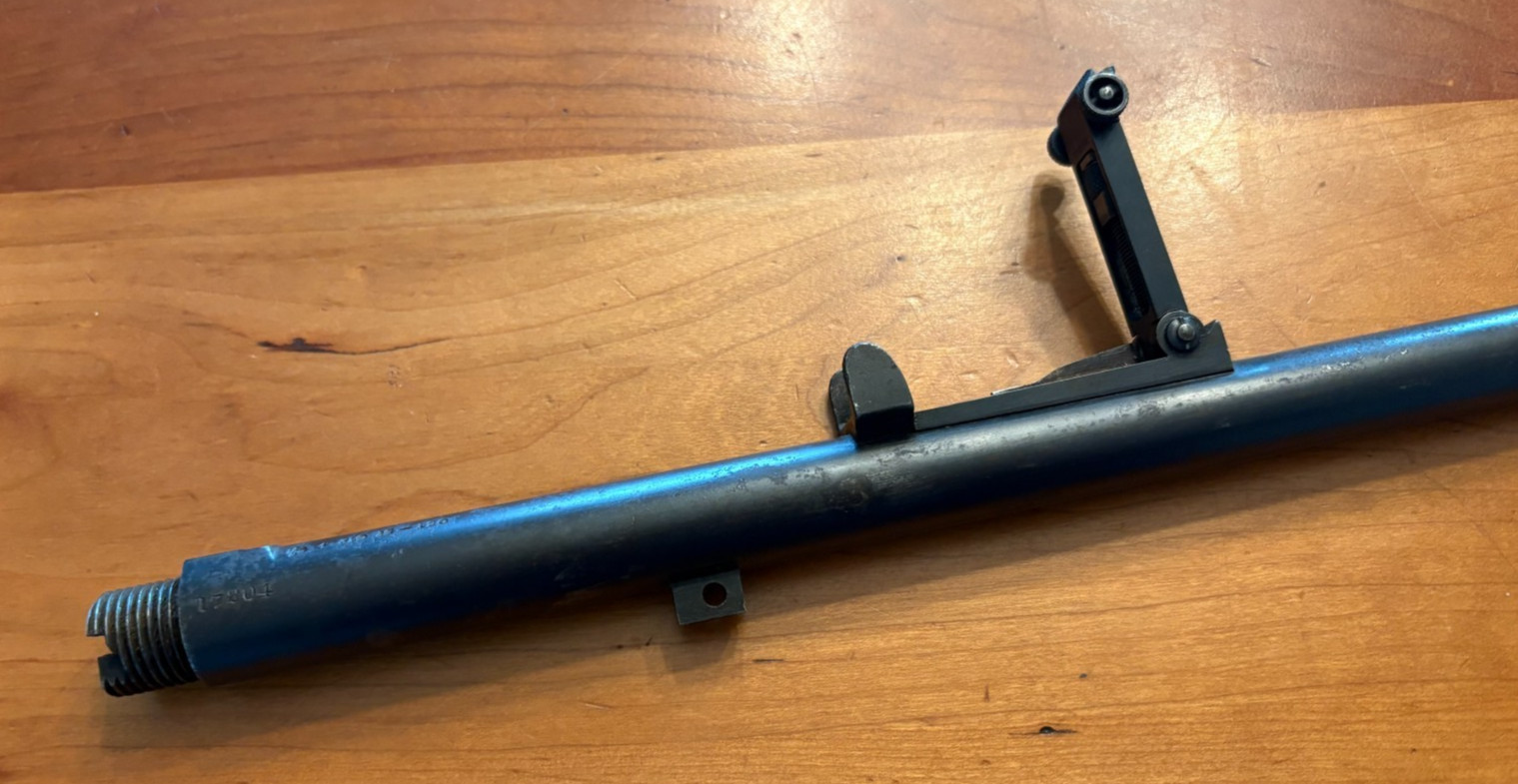 Vintage Birmingham Small Arms Company 310 Martini Cadet Barrel w/ Rear Sight