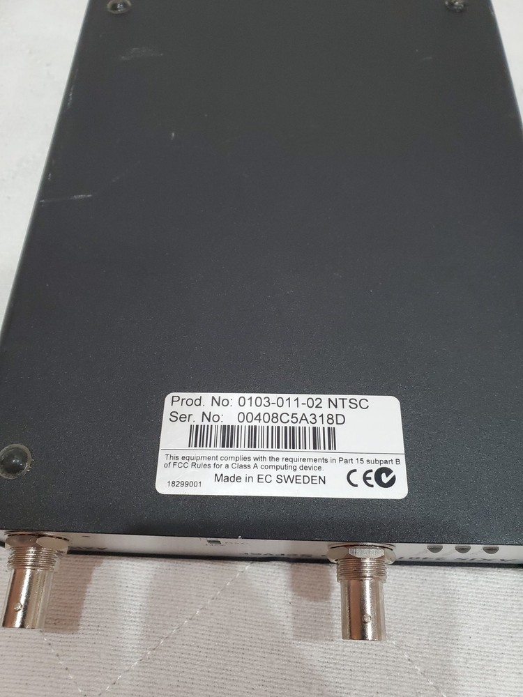 Axis 2401 Video Server Network IP Security Camera Surveillance Encoder Untested