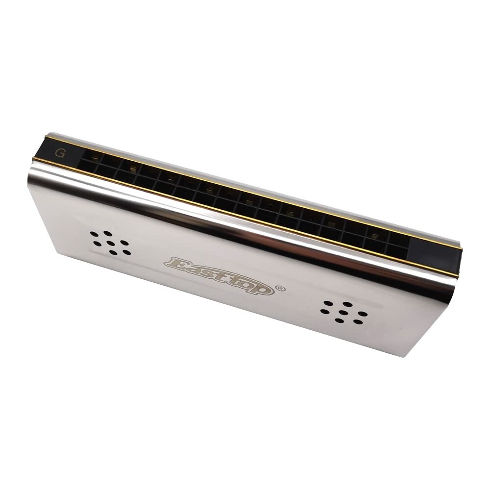 Easttop 16Hole Double-sided Double-tone Harmonica Advanced Ctone Gtone Harmonica