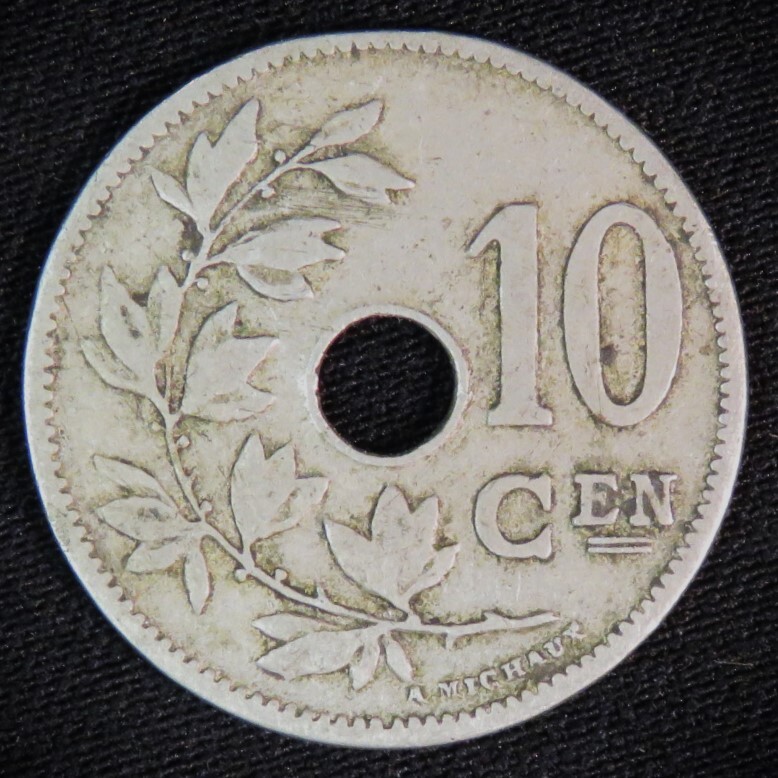 Belgium 1903 10 Centimes (222)