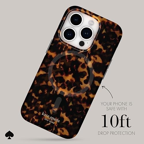 iPhone 15 Pro Case, Compatible with MagSafe - Tortoiseshell