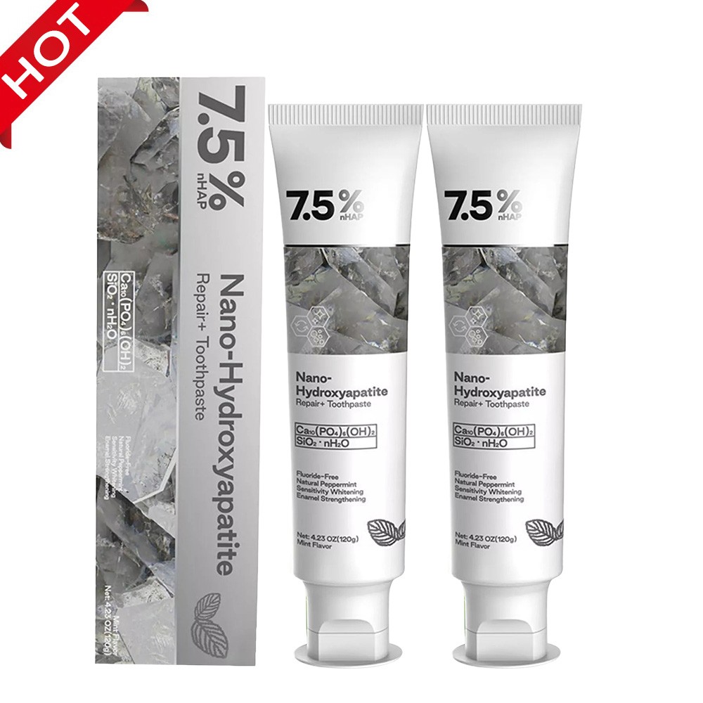 7.5% Hap Nano-Hydroxyapatite Toothpaste Remove Deep Clean For Sensitive Teeth