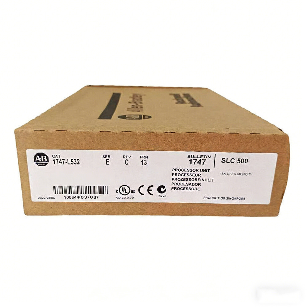 NEW Factory Sealed 1747-L532 Series E SLC500 PLC Processor Unit