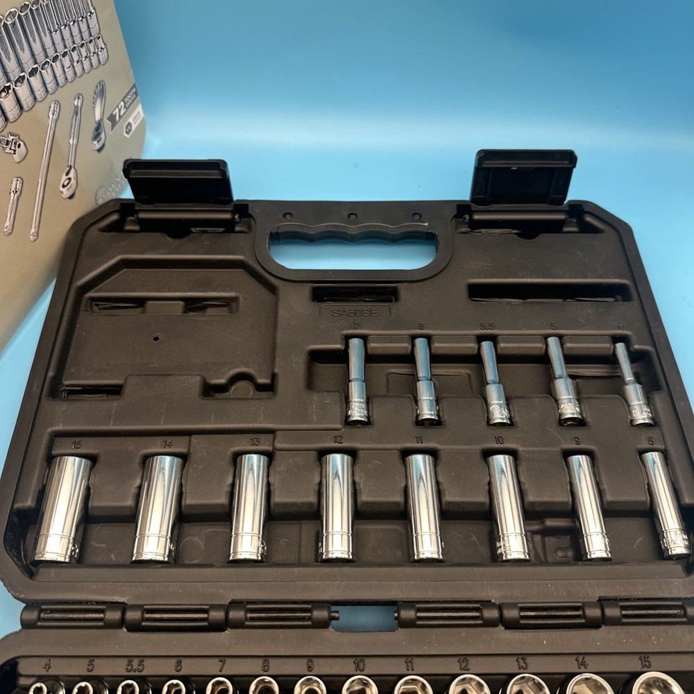 Matco Tools Silver Eagle SA50SE 52 Piece 1/4" Drive Socket Set