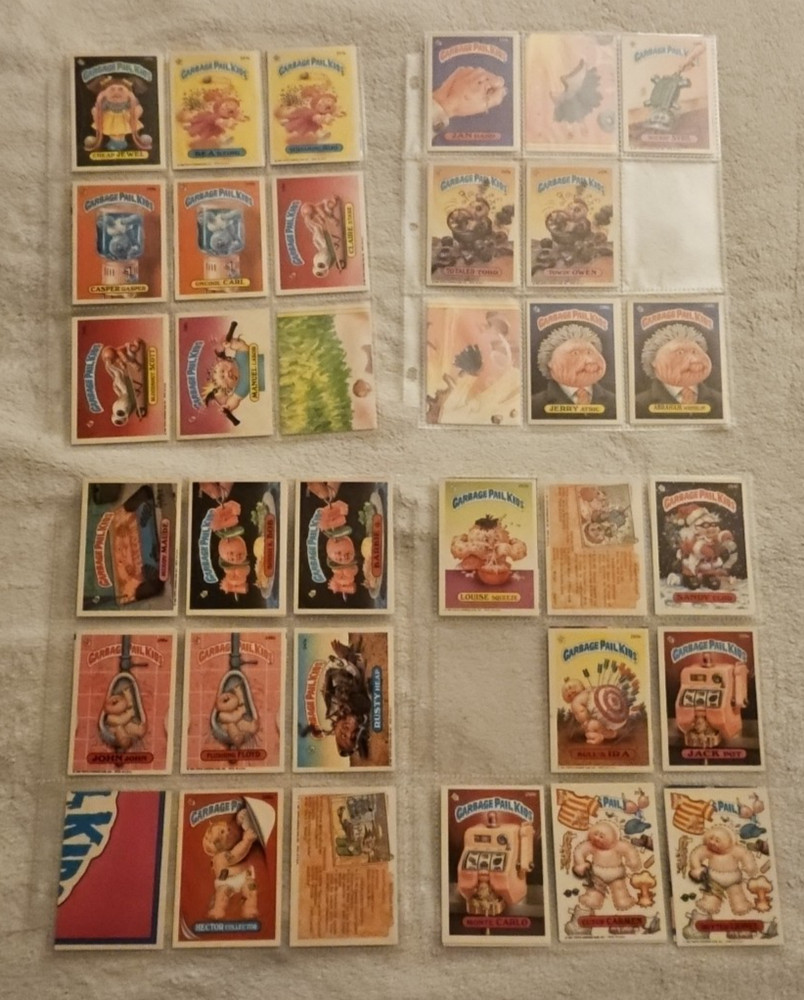 GPK Lot Series 3-9 Including CGC Graded Errors