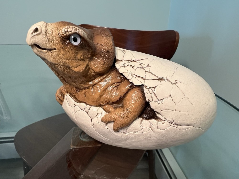 Windstone Editions Hatching Dinosaur Egg Figurine