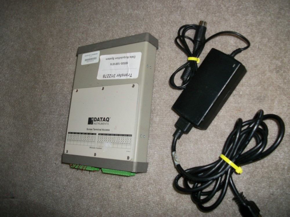 DATAQ INSTRUMENTS MODEL DI718BX DATA LOGGER 1-16 CHANNEL WITH POWER SUPPLY