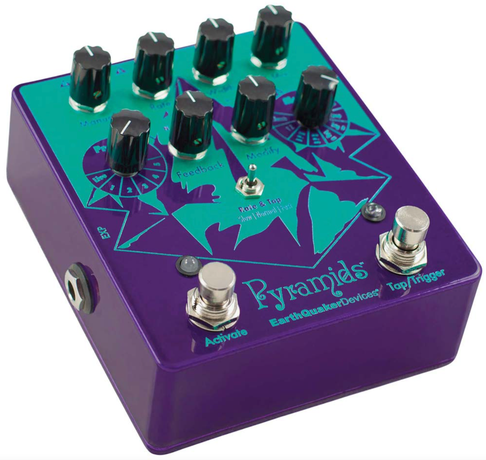 EarthQuaker Devices Pyramids Stereo Flanger Pedal