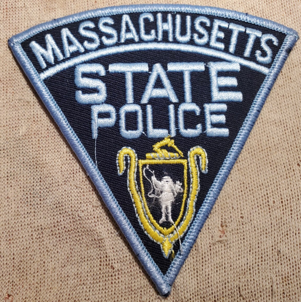 MA Massachusetts State Police Patch