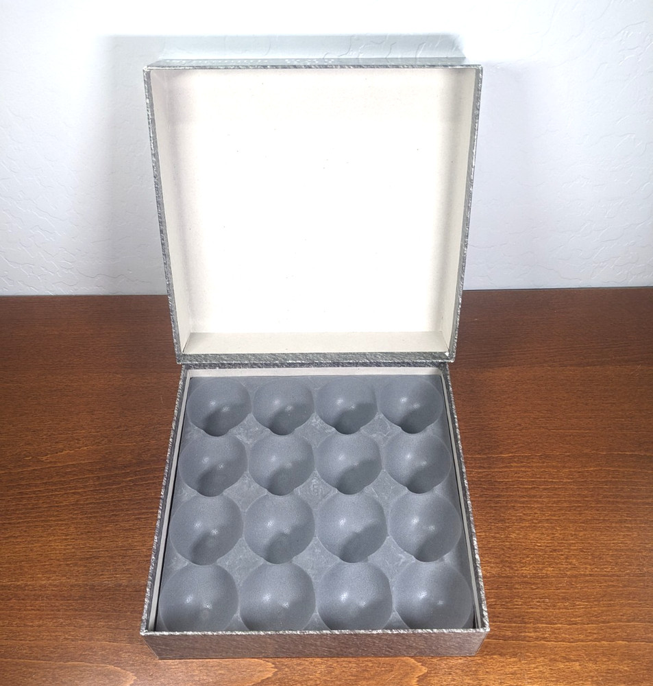 Aramith Pool Set Stone Collection Replacement BOX ONLY Belgian Billiard Ball