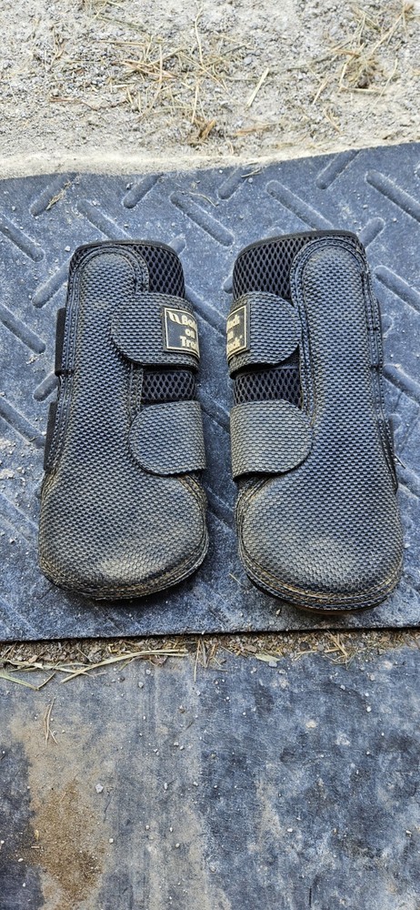 Medium Back On Track Splint Boots (Brush Boot) Black