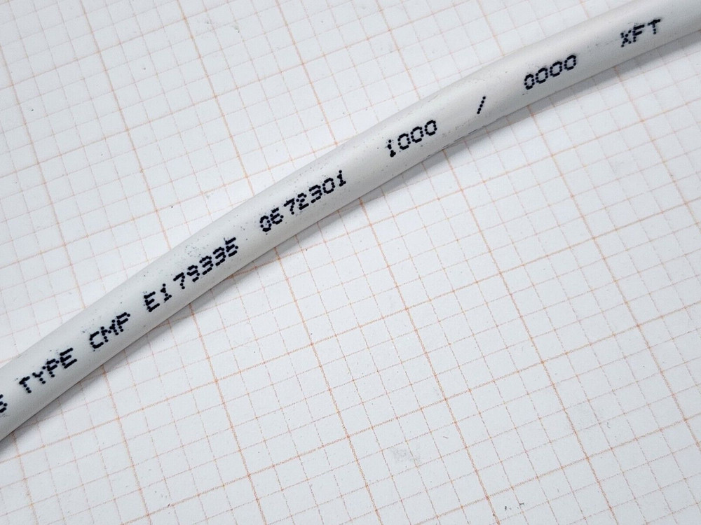 Advanced Digital 911808 18/8C Stranded Plenum Security/Alarm Cable CMP FPLP/50ft