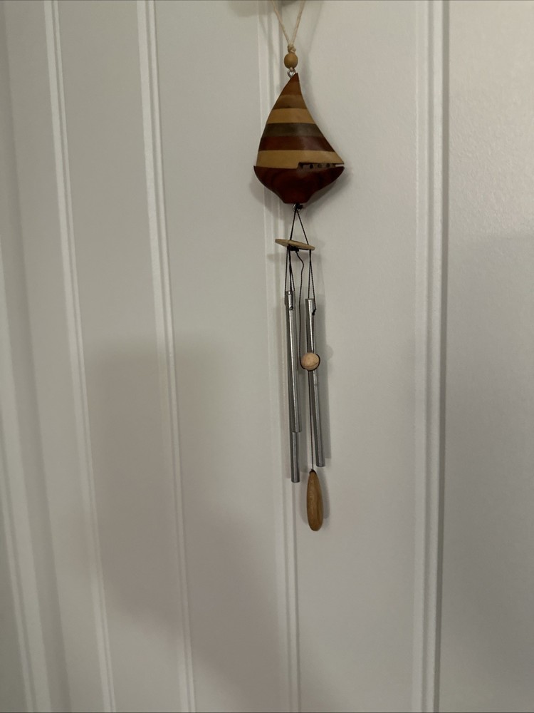 Wind chime. Sailboat