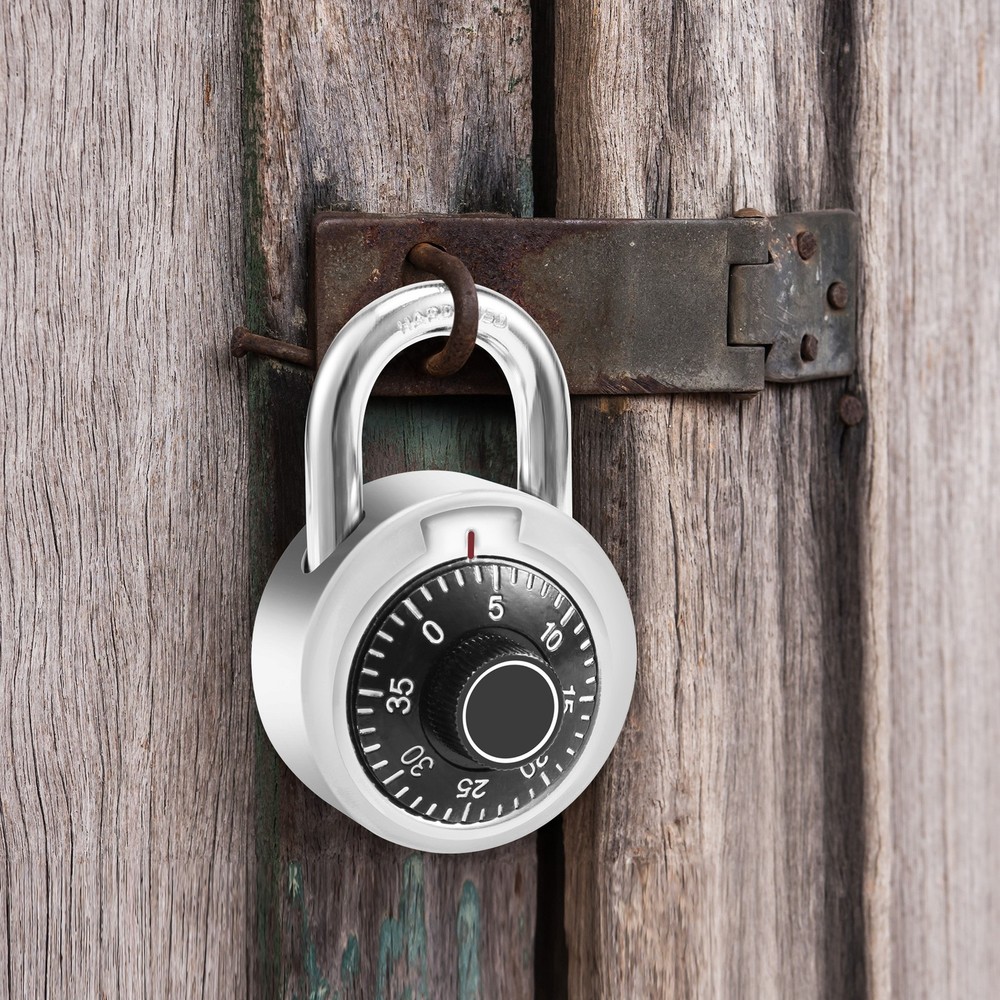 Master Coded Lock 50mm With Round Fixed Combination Padlock C5S22149