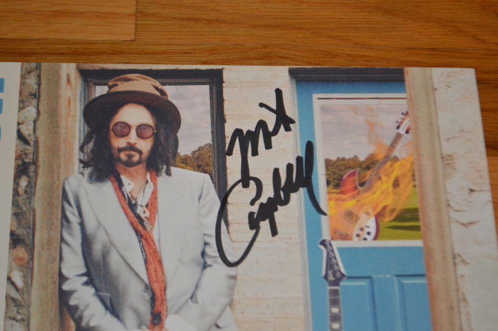 Dirty Knobs ~ Mike Campbell Autographed "External Combustion" Vinyl LP with COA