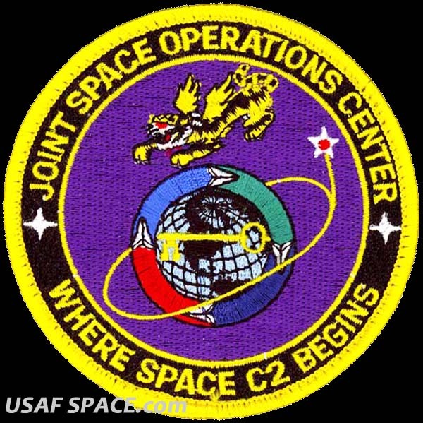 USAF JOINT SPACE OPERATIONS CENTER -SPACE C2- VAFB - DOD JFCC SOD MSP JSTO PATCH