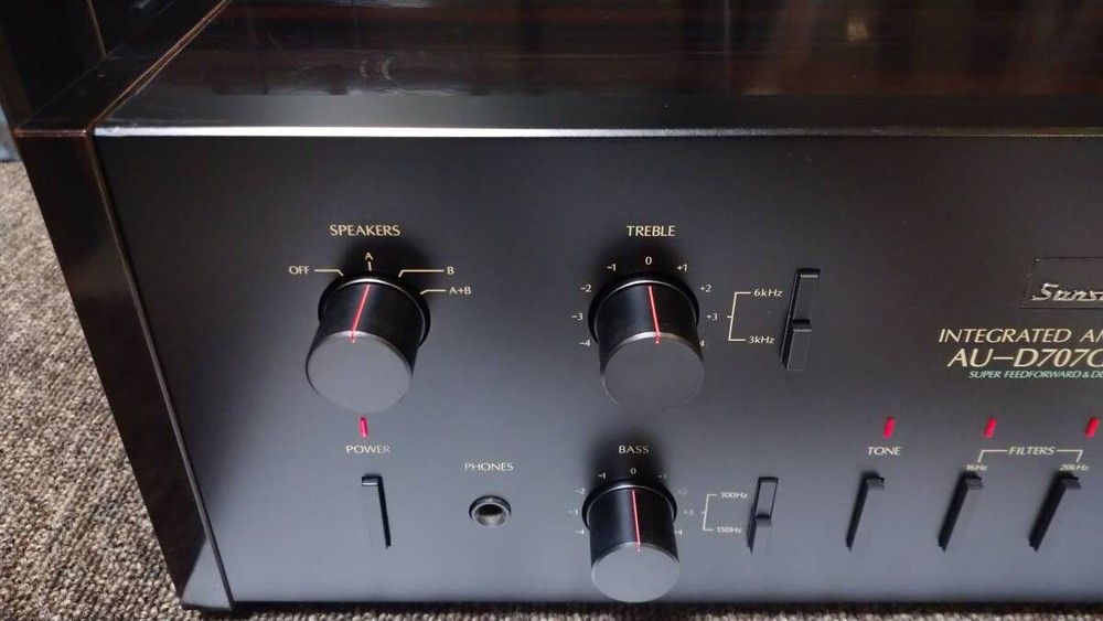 Sansui AU-D707G EXTRA (A) Integrated amplifier Maintenance completed good