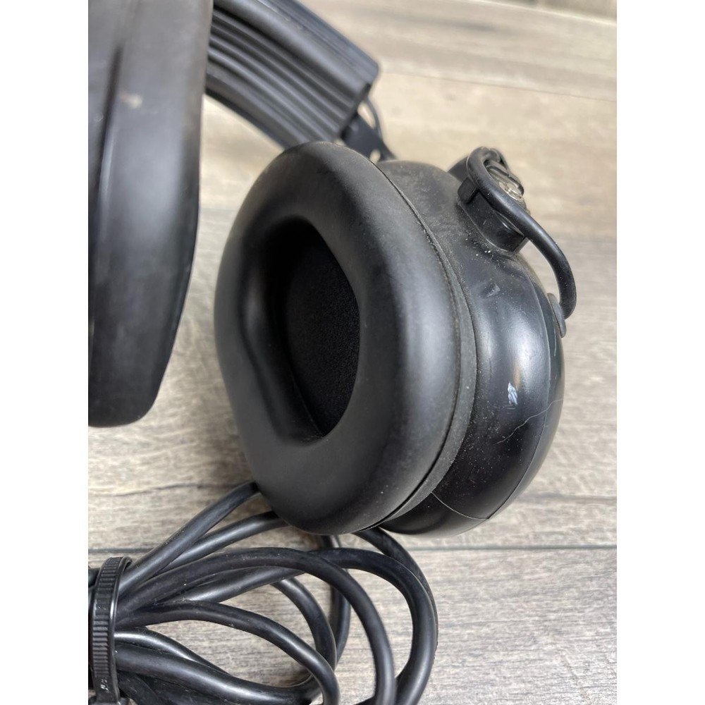 Flightcom 4DX Classic Over-Ear Aviation Headset Black Wired Adjustable Headband