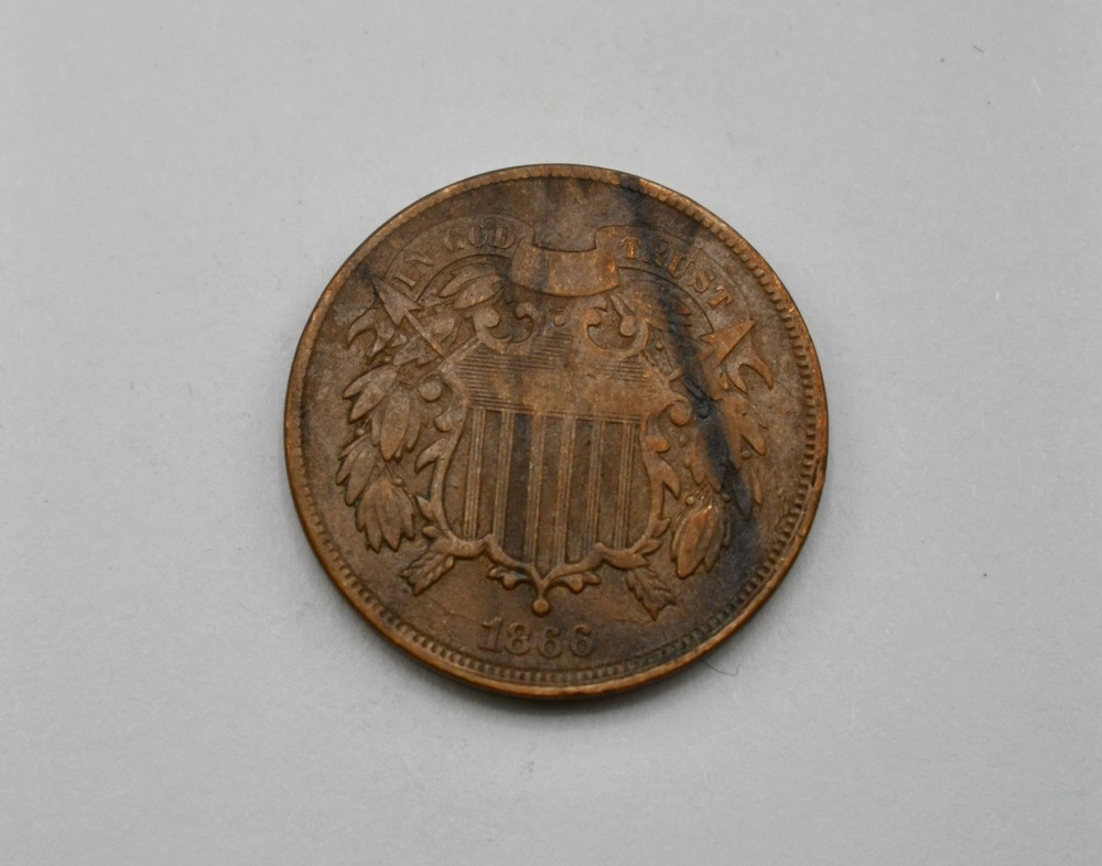 1866 Two Cent Piece  #EB12668