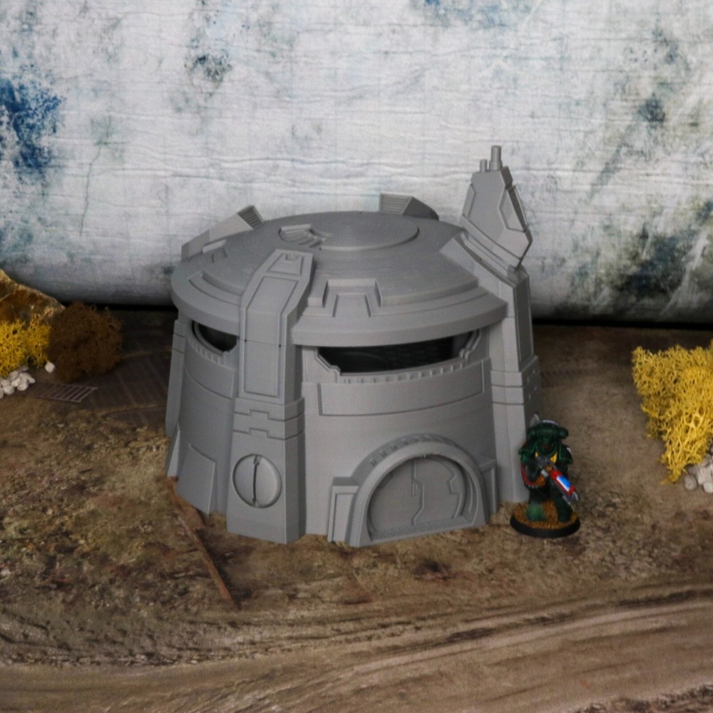 Bunker - United Frontier  - Tabletop Terrain works with Warhammer