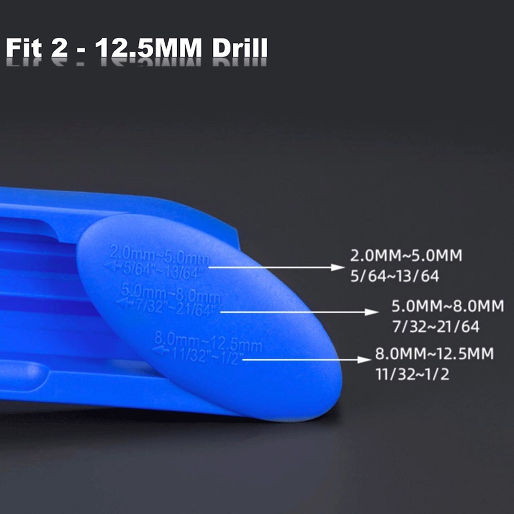 Drill Bit SHARPENER Corundum Grinding Wheel Titanium Portable Powered Tools US