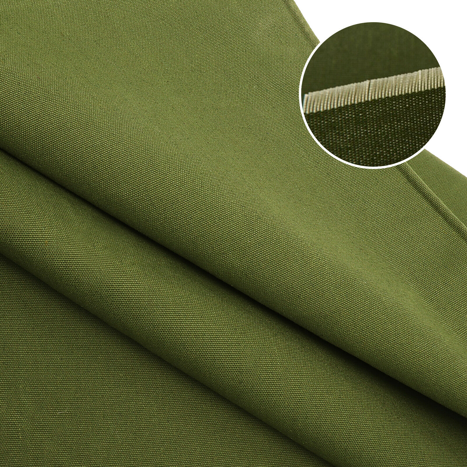 Heavy Duty Waterproof Canvas Tarp 16 Oz Cotton Canvas Tarpaulin Cover Tent Green