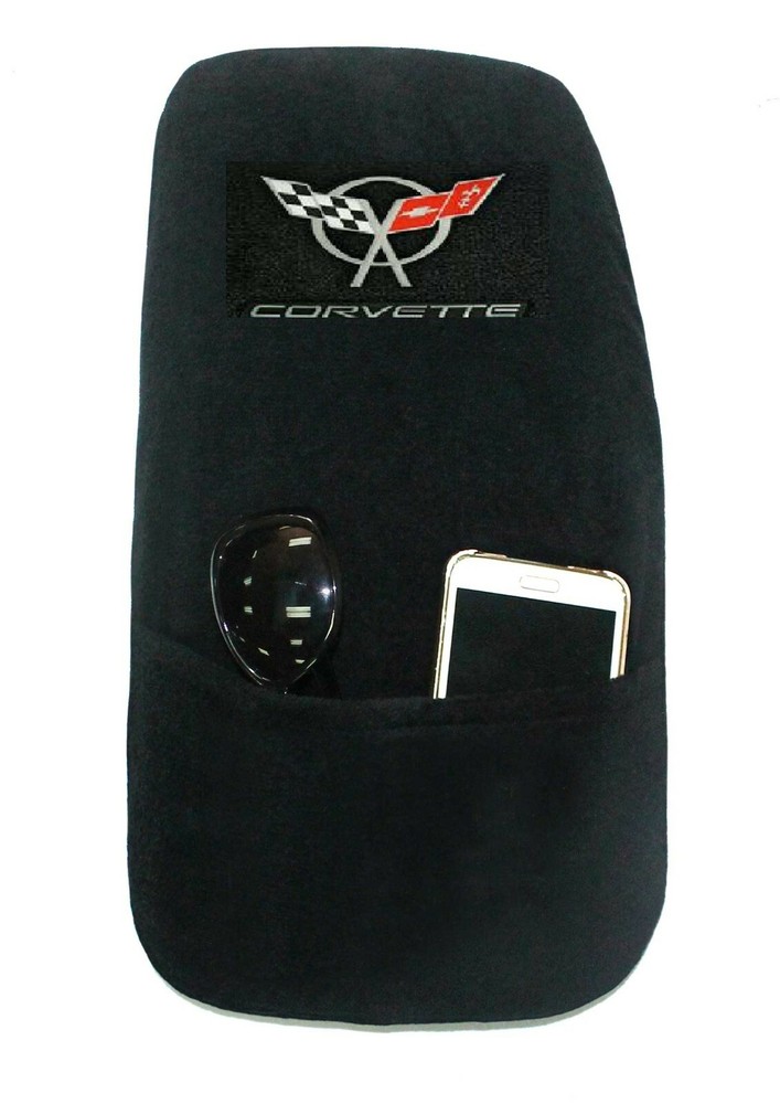 Console Cover with C5 Corvette Logo - Fits C5 Corvette 1997-2004