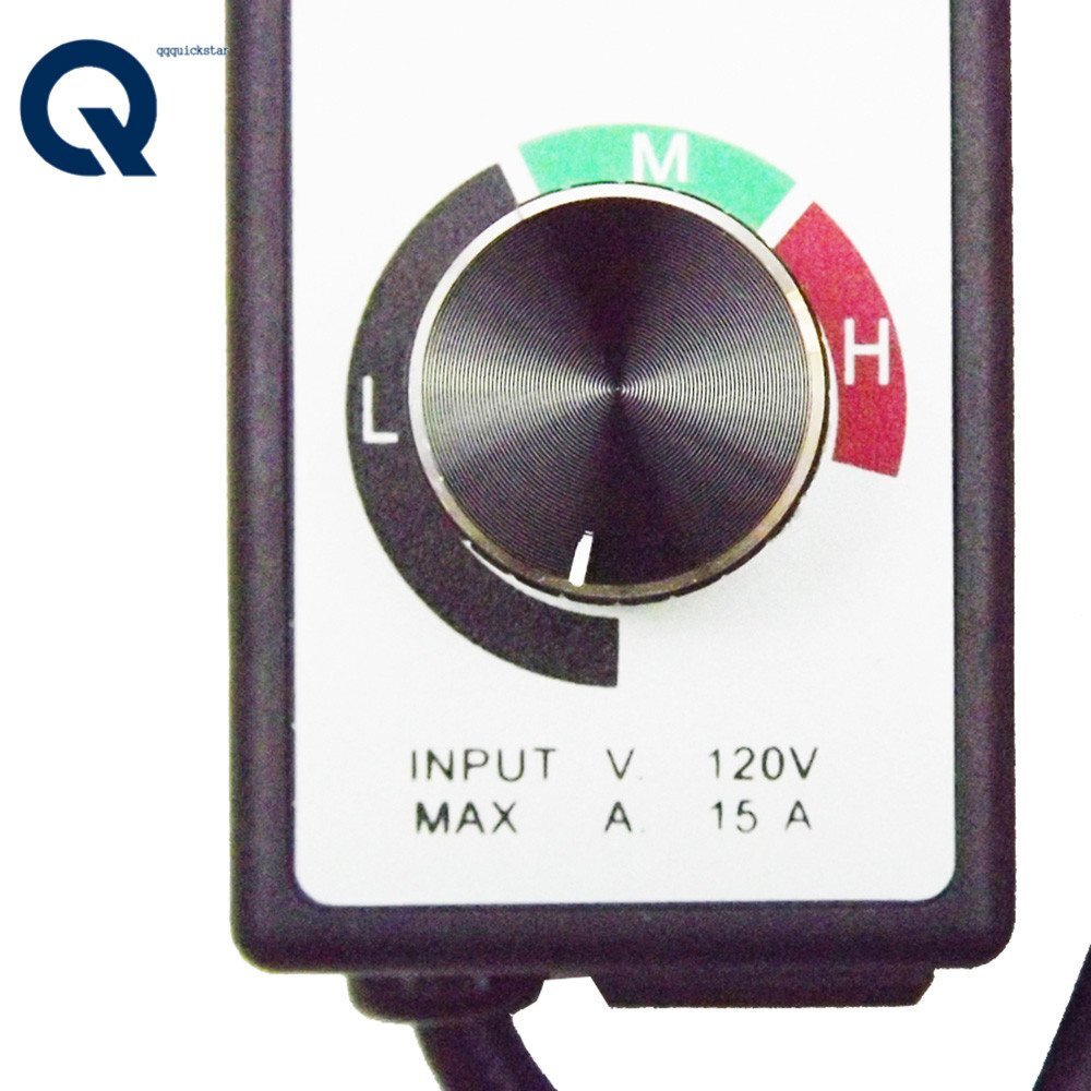Variable Speed Controller for Router Fan Electric Motor Rheostat 120V Adjuster