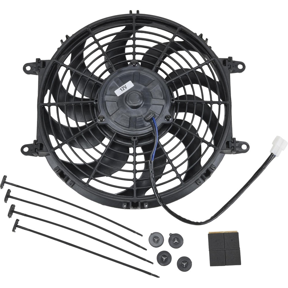 LowPro Puller/Pusher Electric Radiator Cooling Fan, 12 Inch