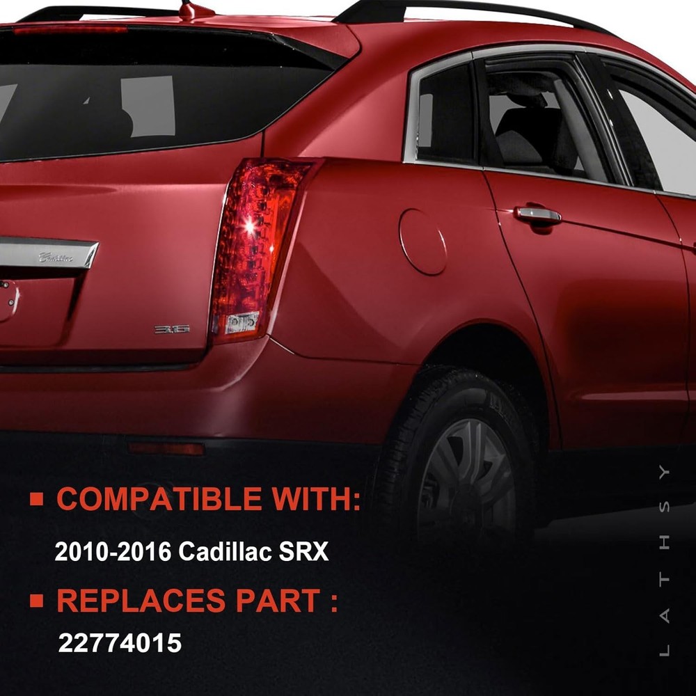 Tail Light Right for Cadillac SRX 2010-2016