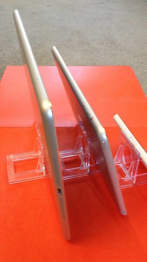 5x Acrylic Adjustable Display Stand iPhone iPad Tablet Galaxy QTY