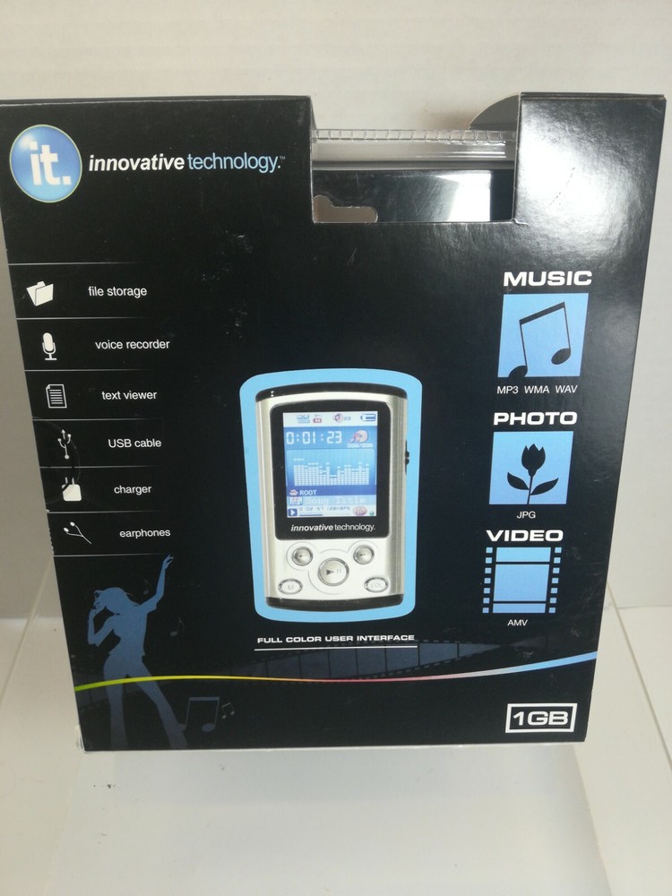 Innovative Technology 1GB Media Player New